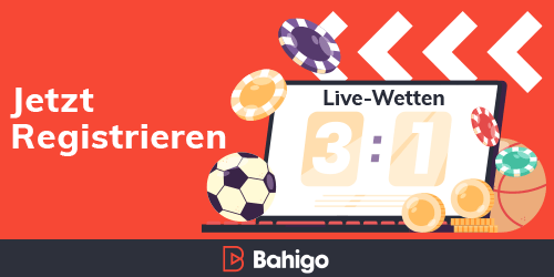Live Darstellung von Bahigo Sportwetten mit Spielstand und Fussballquote