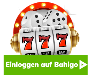 Einblick in bahigo casino mit klassischen Spielautomaten und Würfeln